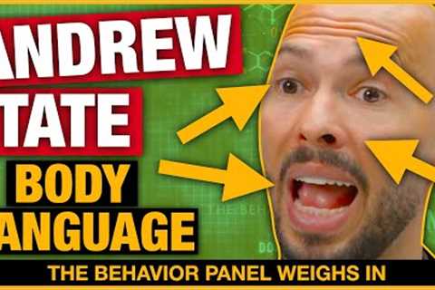 Top Body Language Analysts REACT to Andrew Tate - ALPHA MALE or LYING FAIL?