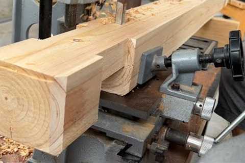 Solid Wood Processing Project // Unique Wooden Furniture Designs