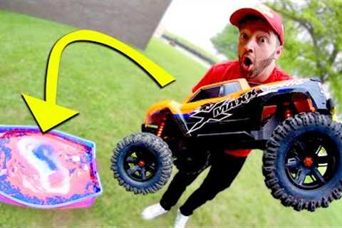 I HYDRO DIPPED MY RC CAR! (Traxxas X-Maxx)
