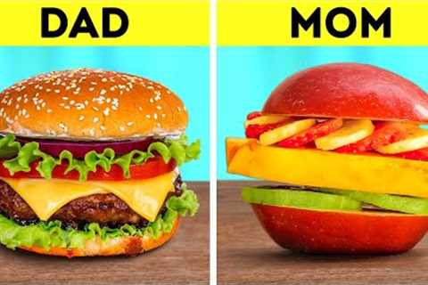 HOW TO MAKE KIDS EAT HEALTHY FOOD | Smart Parenting Hacks And Food Recipes For Your Kids