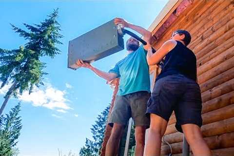 WE HAVE TO  STOP BUILDING OUR DECK // Couple BUILDS HOUSE with NO EXPERIENCE