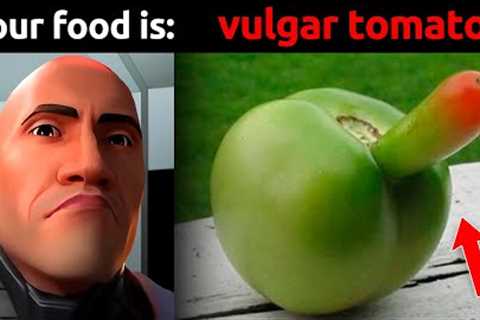 Fortnite The Rock reacts to your food : ( the rock eyebrow raise )