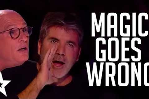 When MAGIC Auditions Go WRONG On Got Talent! | Got Talent Global