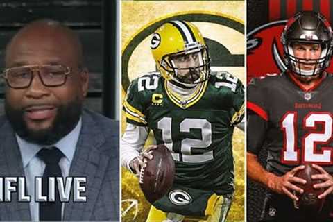 Marcus Spears reacts to Tom Brady calling Aaron Rodgers is the toughest opponent of his career