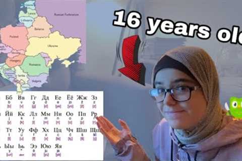 I study the Cyrillic alphabet to learn a Slavic language