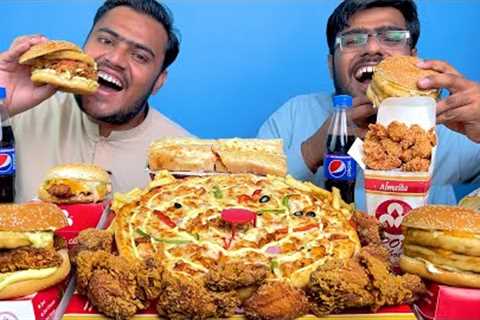 After Long Time Fast Food Mukbang Asmr