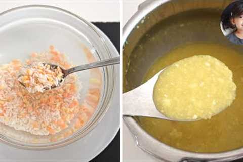 MIXED DAL KHICHDI FOR BABY | Baby Khichdi Recipe | Baby lunch recipe | Baby food recipe |