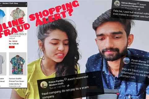 Cyber Crime / New Online Shirt Shopping Fraud / Instagram - Facebook Ads Fraud / Shopify Store Fraud