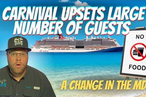 CARNIVAL UPSETS GROUP OF CRUISERS AFTER MDR CLARIFICATION | HURRICANE UPDATE | RARE EVENT ONBOARD