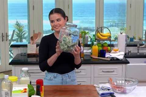 Selena Gomez and Okey Dokey during Selena + Chef Season 4