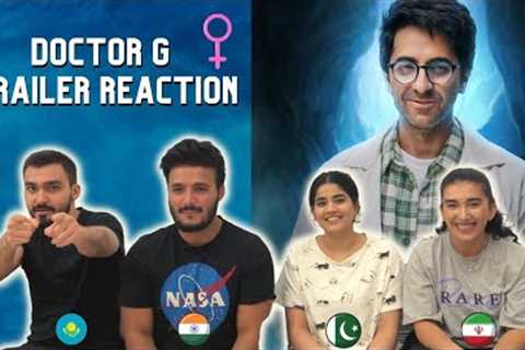 DOCTOR G Trailer Reaction | Ayushmann Khuranna | Rakul Preet Singh | Shefali S | Foreigners React