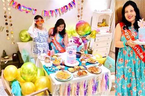 Birthday Celebration Vlog at New Home In a New Style 🤩 Special Birthday Party Menu 😋