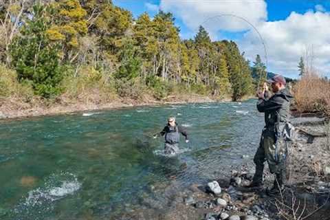 Winter fly fishing at its very best!!