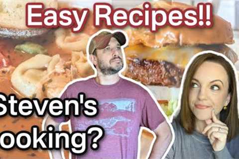 3 EASY RECIPES FOR DINNER! | STEVEN IN THE MAKING?!? | WINNER DINNERS 145