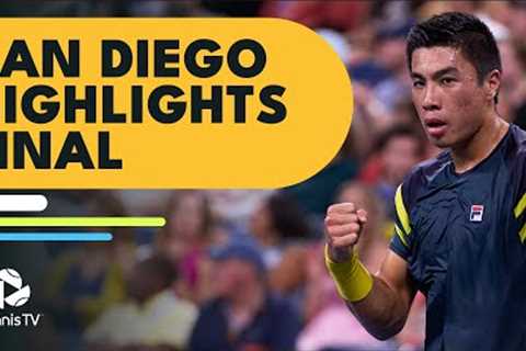 Brandon Nakashima Takes On Marcos Giron in the 2022 San Diego Open Final!