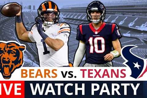 Bears vs. Texans Live Streaming Scoreboard, Play-By-Play, Highlights, Stats &amp; Updates | NFL..