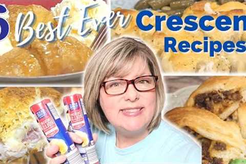 6 BEST Crescent Roll Recipes I’ve EVER Made!!! | Quick Easy Budget Friendly Crescent Roll Recipes