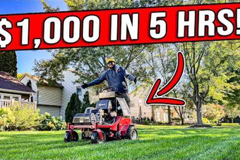 THE BEST FALL SERVICE FOR A HEALTHY LAWN [EXTRA $$$ TOO!]