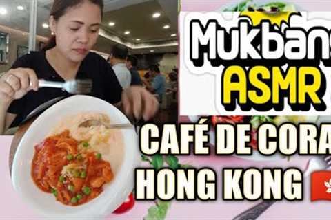 Eat With Me @CafedeCoralHK Largest Fast Food in Hong Kong|gillen vlog #asmr#mukbang