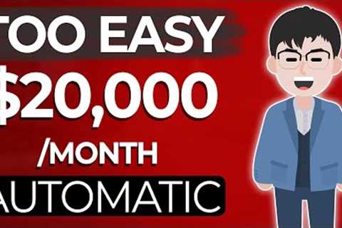BEST $20,000/M Affiliate Marketing Method To Make Passive Income As a Beginner