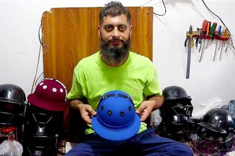 Talented Young Man Makes Amazing Polo Helmets