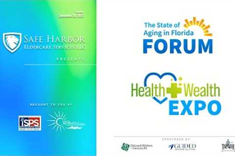 ISPS: The State of Aging in Florida: Health Expo &amp; Forum