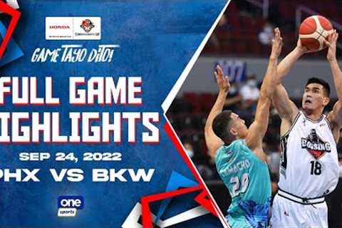 Blackwater vs. Phoenix highlights | Honda S47 PBA Commissioner's Cup 2022 - Sep. 24, 2022
