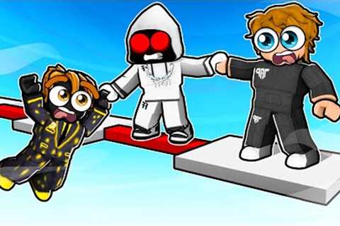 I Played 3 PLAYER OBBY With My Friends, It Was HILARIOUS! (Roblox)