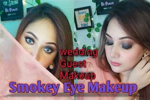Simple Smokey Eye Makeup | Wedding Guest Makeup | Makeup for beginners
