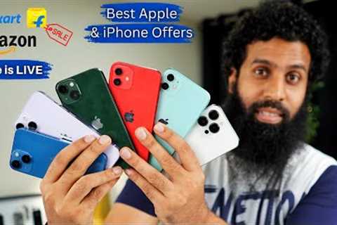 All iPhones PRICE DROP Offers on Flipkart Big Billion Days Sale &amp; Amazon Great Indian Festival..