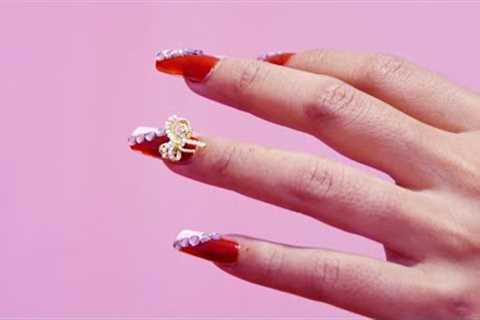 Simple Nail Art Designs For Beginners | Learn How To Design Nail With OunNuth SN #13