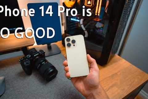48 Megapixel Sensor Is INSANE! iPhone 14 Pro One Week Photographer Review