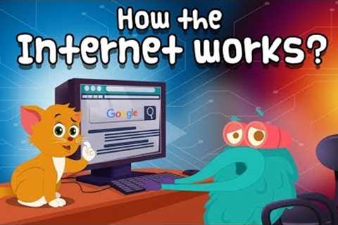 How The Internet Works? | What Is Internet? | Dr Binocs Show | Kids Learning Video | Peekaboo Kidz