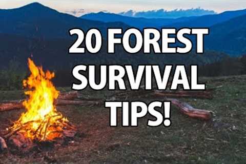 20 Wilderness Survival Tips!