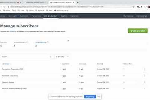 A quick guide to Bookster's Email Marketing Tool