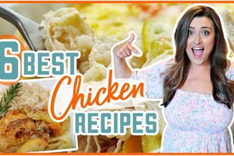 6 Easy Chicken Recipes That Will KNOCK YOUR SOCKS OFF! | Cook Clean And Repeat