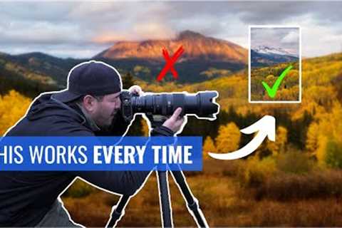 The Super Easy Hack For Better Telephoto Lens Photos |  Landscape Photography Tips