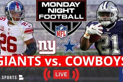 Cowboys vs. Giants Live Streaming Scoreboard, Play-By-Play, Highlights &amp; Stats On MNF | NFL..