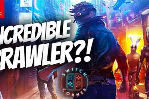 Midnight Fight Express Nintendo Switch Review &amp; Frame Rate | A Brutal Brawler ESHOP Gem!