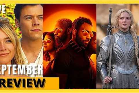 🔴 Most Exciting Movies &amp; TV Series Releasing in September 2022 Preview | LIVE
