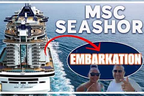 MSC Seashore Embarkation | Day 1 Cruise Vlog