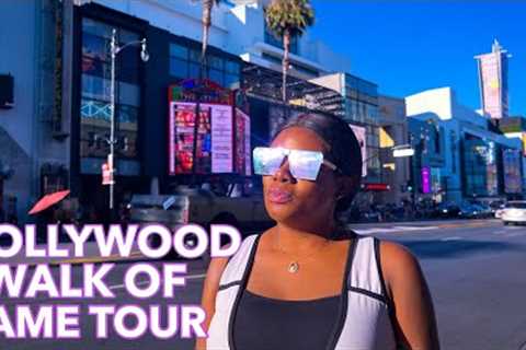 HOLLYWOOD WALK OF FAME TOUR || GUESS WHAT STARS YOU CAN'T WALK ALLOVER || LOS ANGELES CALIFORNIA USA