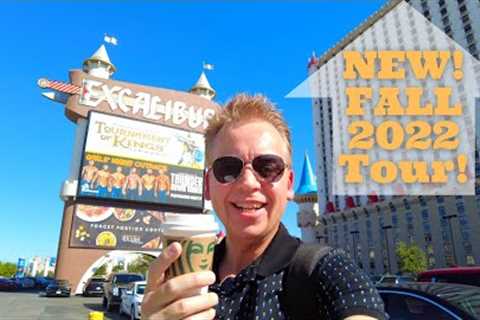 BRAND NEW! EXCALIBUR LAS VEGAS | FALL 2022 | What's changed? Where's my coffee?