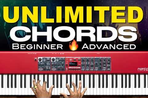 How To Play UNLIMITED Chord Patterns Using Drop 2 Chords &amp; Progressions