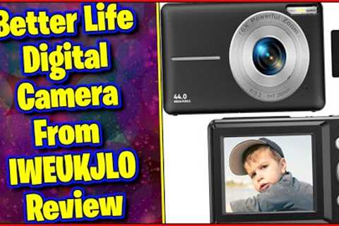 Better Life Digital Camera From IWEUKJLO Review || MumblesVideos Product Review