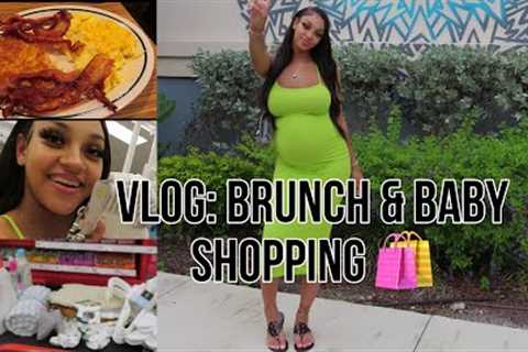 Vlog: Brunch + Baby Shopping !!!