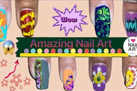 Amazing easy nail art designs #nailart #nailartdesigns #youtubevideo #nailtutorials #ytvideo