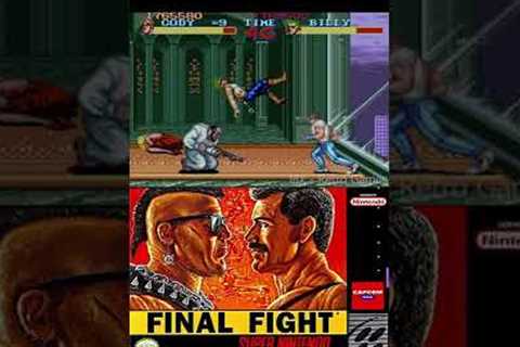 Final Fight - SNES - GamePlay - Super Nintendo - Game Classic - Retro Games - Gaming - Game
