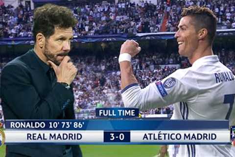 The Day Cristiano Ronaldo Taught Football to Diego Simeone