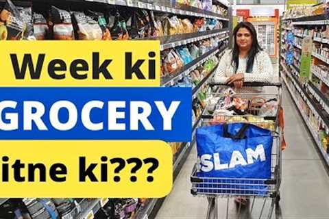 Real Canadian Grocery Shopping | 1 week Grocery in Canada 🇨🇦